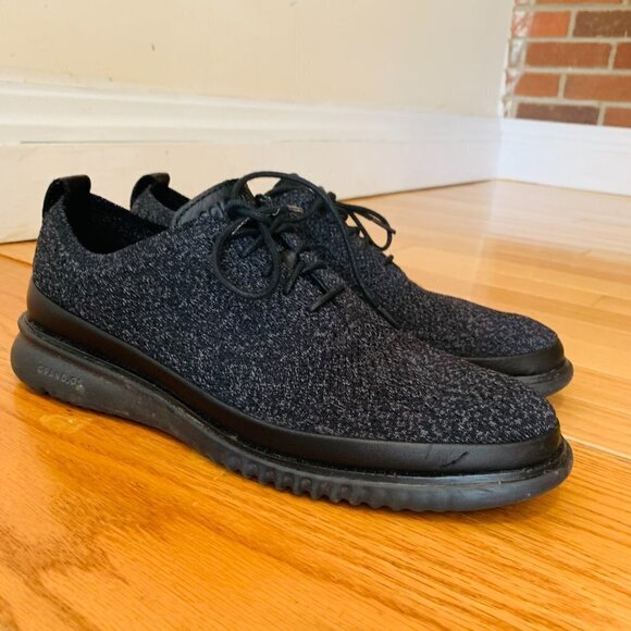 Cole Haan 2.Zerogrand Stitchlite Oxford, Men\'s Size 9 M, Black main image 5